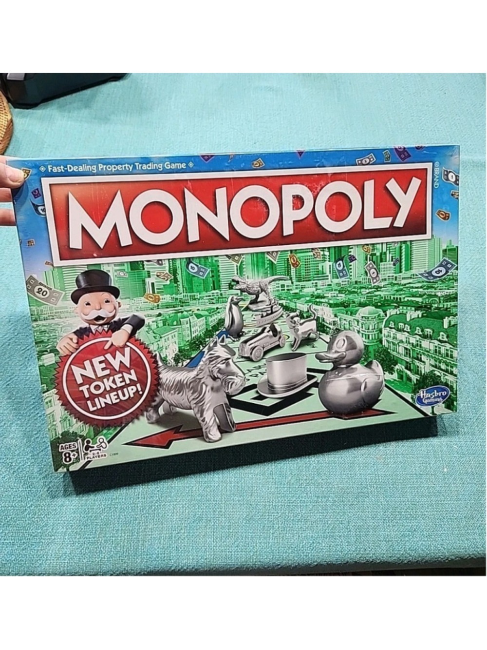 Monopoly New Token Lineup Board Game Sealed 2016